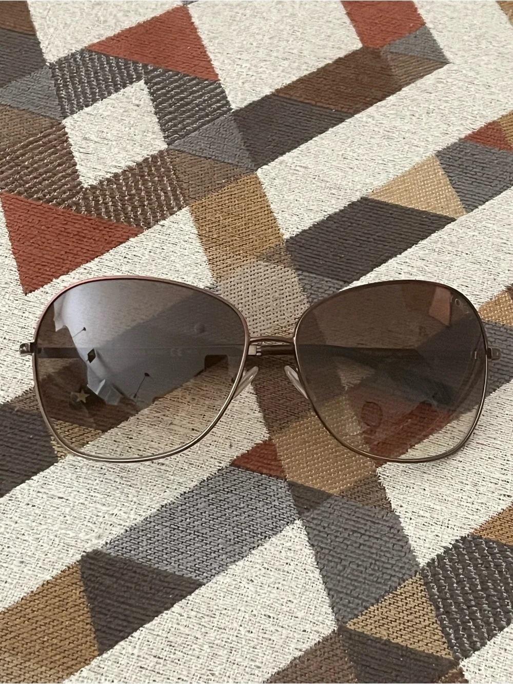 The Jimmy Choo Crocus/S Gradient Sunglasses